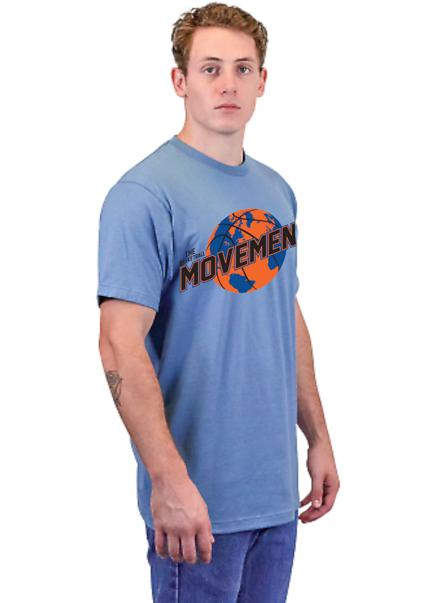 The Basketball Movement Unisex Tee with a Tear-Away Tag